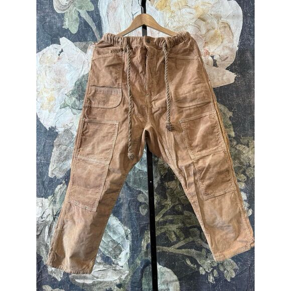 New Free People X Dr. Collectors Carpenter Cord Pants Size M - Picture 3 of 6